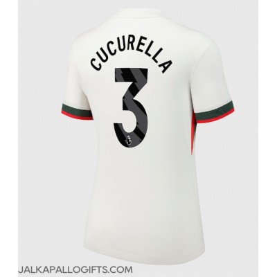 Chelsea Marc Cucurella #3 Vieraspaita Naiset 2025-26 Lyhythihainen Chelsea Marc Cucurella #3 Vieraspaita Naiset 2025-26 Lyhythihainen